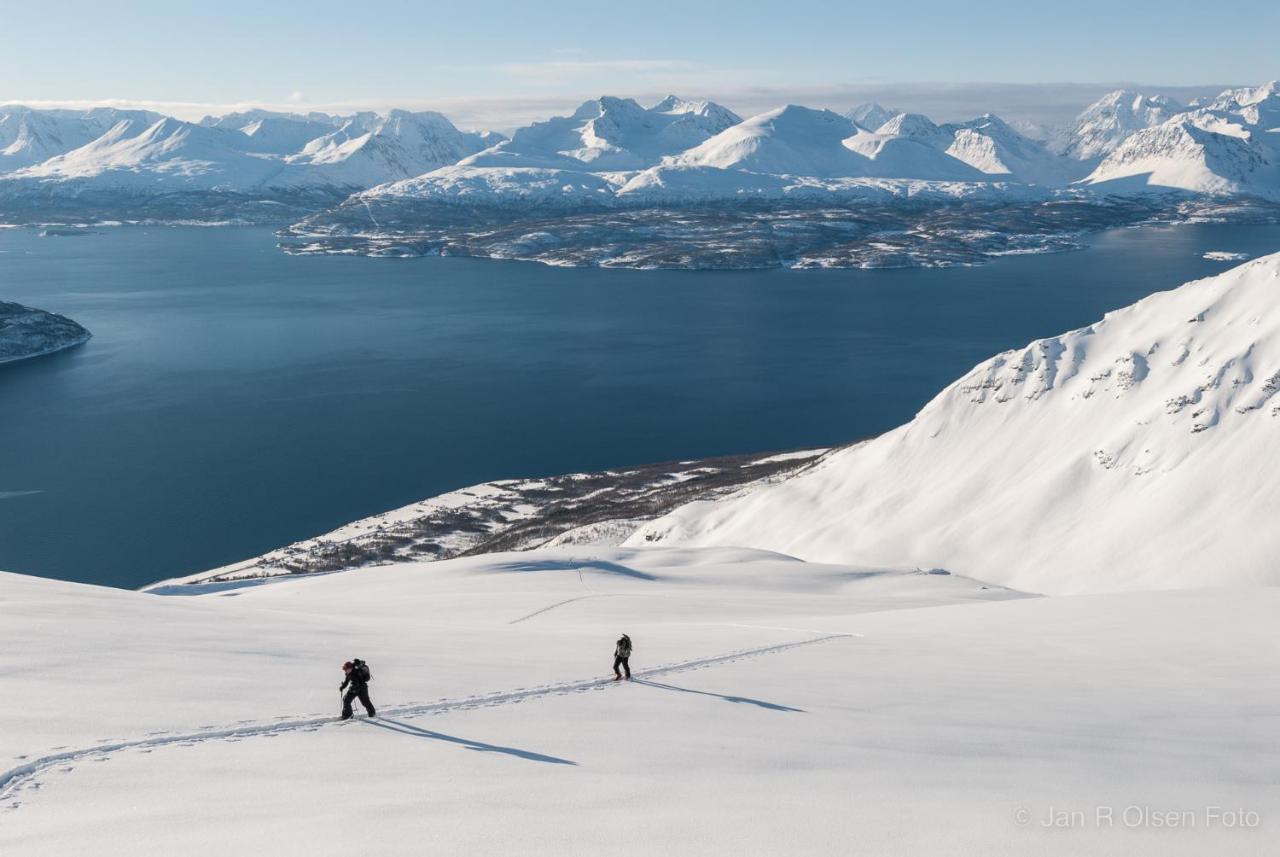 Апартаменты Lyngenfjord,Odins Hus Olderdalen Экстерьер фото