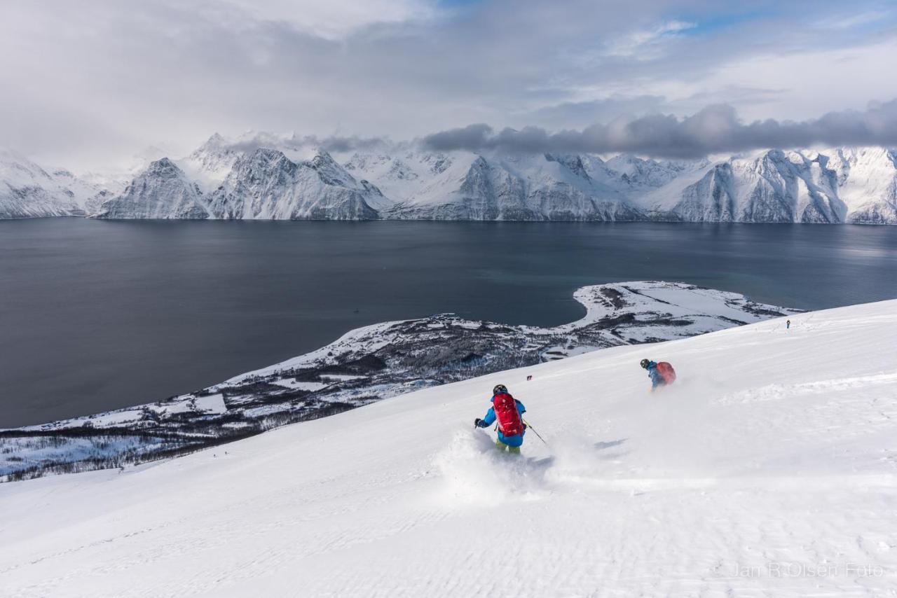 Апартаменты Lyngenfjord,Odins Hus Olderdalen Экстерьер фото